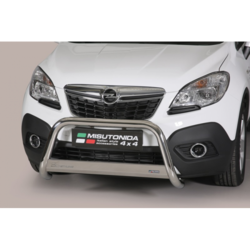 Misutonida Bull Bar O63 mm inox srebrni za Opel Mokka 2012-2016 s EU certifikatom