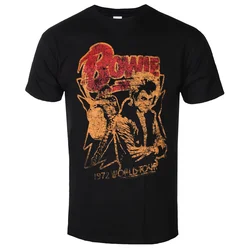 Metal majica moška David Bowie - 1972 Tour - LOW FREQUENCY - DBTS2205NTS