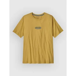 Patagonia 95 Oval Logo moška majica lynx tan