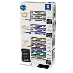 STALAK S MARKERIMA PK130 METALLIC MIX DESIGN JOURNEY STAEDTLER 832-SCA130!!
