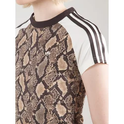 Majice adidas Snake Print Cali Tee Linen/ Magic Beige S