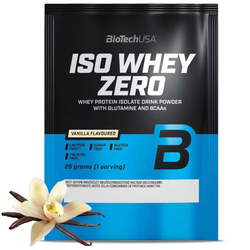 Biotechusa Protein Isowhey Zero, Bez laktoze, Vanila, 25g