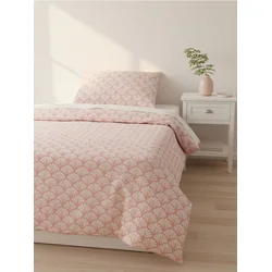 Sinsay - Set satenske posteljine - pastelno roze