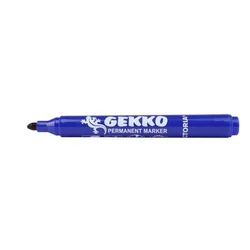 permanentni marker, 1-3 mm, stožčasta konica, VICTORIA OFFICE Gekko, moder