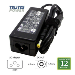 Asus 12V-3A ( 4.8 * 1.7 ) ADP-36EH C 36W laptop adapter ( 3052 )