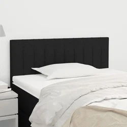 Uzglavlje crno 90x5x78/88 cm od tkanine