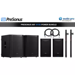 PreSonus AIR 10/15s - POWER BUNDLE