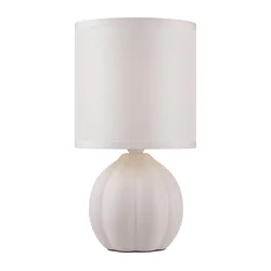 Brilliant - Stona lampa DUNE 1xE14/20W/230V bela