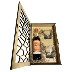 Jameson Orange Gift Box 2 čaše - model saće