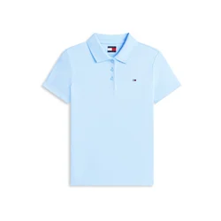 Tommy Jeans Majica ESSENTIAL nebeško modra
