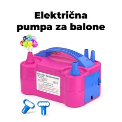 Pumpa za balone - praktična pumpa za proslave