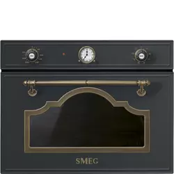 SMEG mikrovalovna pečica z žarom SF4750MAO