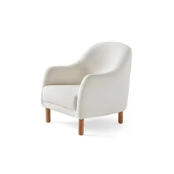 Atelier del Sofa Fotelja Aries, 75 x 85 x 75 cm, Bela