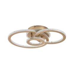 Rabalux 71307 - LED prigušiva plafonska lampa MAZIAR 40W/230V 3000-6500K + daljinski upravljač