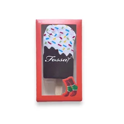 Fossa Icepop čokolada darilni paket nogavic, 1 par