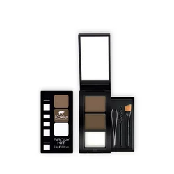 Kokie Cosmetics Brow Kit Set za definisanje obrva, 567 Brunette