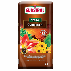 SUBSTRAL Zemlja za cveće Terra Osmocote 5L