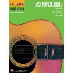 HAL LEONARD EASY POP MELODIES GUITAR
