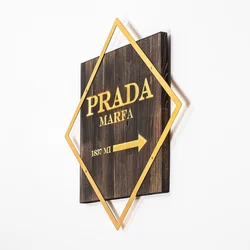 Wallity Zidna dekoracija Fashion, 54 x 54 cm,  Zlatne boje