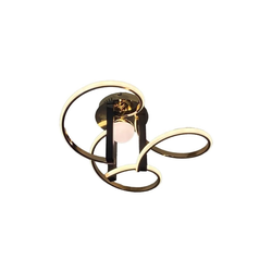LED prigušiva prislonjena plafonska lampa LED/70W/230V 3000-6500K + daljinski upravljač