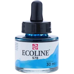 Ecoline Liquid Watercolour 30 ml Sky Blue Cyan