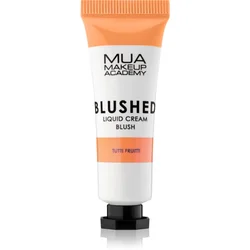 MUA Makeup Academy Blushed tekoče rdečilo odtenek Tutti Frutti 10 ml