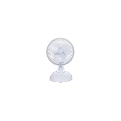 Stoni ventilator 15W/230V prečnik 20 cm bela