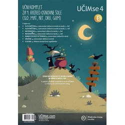 UČIMse 4E, KOMPLET, SLO, MAT,NIT,DRU IN GUM, MKZ (483642)