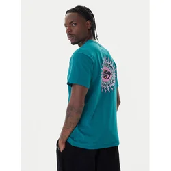 Quiksilver Majica Ev Beach Blast SS EQYZT08046 Zelena Regular Fit