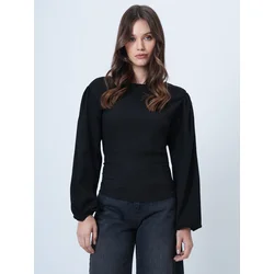 Trend Alacati Stili Ženska bluza Alc-X14684, Crna
