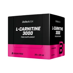 Biotechusa L-Karnitin 3000, Bez šećera, Limun