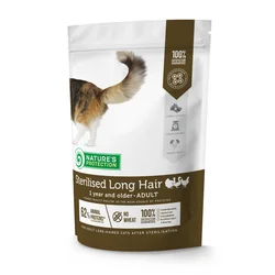 NATURES PROTECTION Hrana za mačke Sterilised Long Hair, 400g