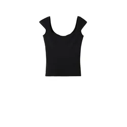 MANGO Top MARGOT črna