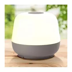 LED prigušiva stona lampa SAMBA LED/1,2W/5V USB 1200 mAh IP44 siva