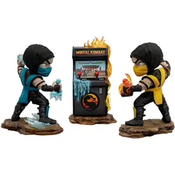 Figurici Iron Studios MiniCo Mortal Kombat Scorpion vs. Sub-Zero Arcade Set - Event Exclusive