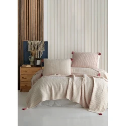 Lessentiel Maison Set Double prekrivač Hermes, 240x260cm, Roze
