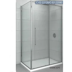 Tuš kabina COPEN DEVON 120x80x200 cm (C-02-22120/C-02-22080)