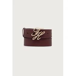 TOMMY HILFIGER Pas SCRIPT 3.0 vinsko rdeča