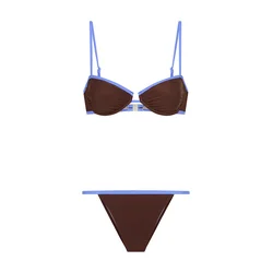 LSCN by LASCANA Bikini temno rjava
