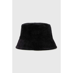 Dvostrani šešir Levis boja: crna