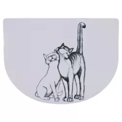Trixie Plastična podloga za posude Pussy Cat