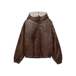 Pull&Bear Prehodna jakna CAZADORA rjava