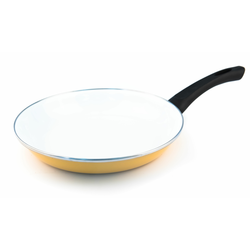 FACKELMANN Tiganj 28cm emajliran/ žuta