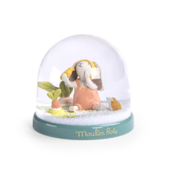 MOULIN ROTY Snežna kugla Trois petits lapins