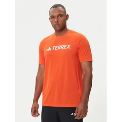 adidas Majica Terrex Multi Climacool Logo Tech JI9236 Oranžna Regular Fit