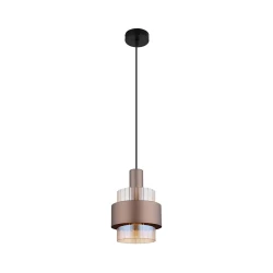 Plaf. svetiljka-visilica Milley E27 maks. 60W crna/boja bronze Globo