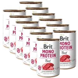 Konzerva Brit Mono Protein Beef, 12x400 g