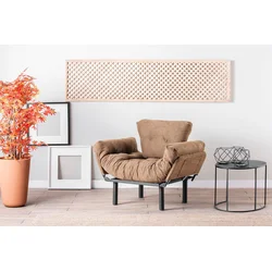 Atelier del Sofa Fotelja Nitta 95x85x70cm Svetlobraon