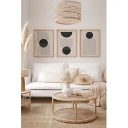 Wallity slika 3Dartsoho80, 3 dijela, 33 x 48 cm