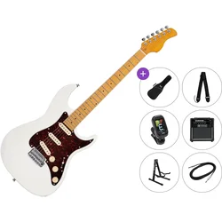 Sire Larry Carlton S5 Premium SET Olympic White Električna kitara